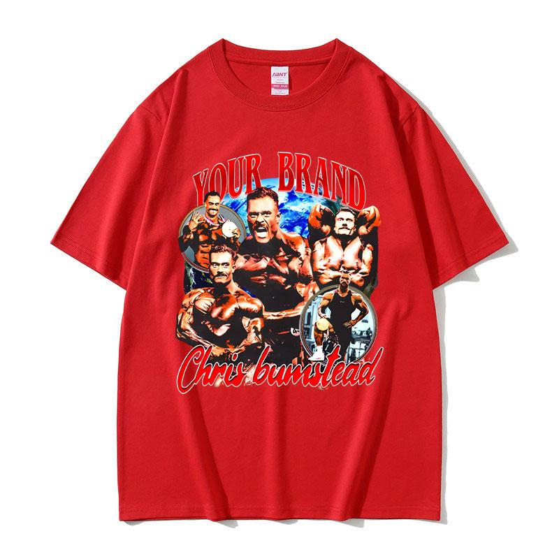 Chris Bumstead Pump Cover Funny Meme Graphic T-shirt Male Fitness Gym Oversized Short Sleeve Men Women Casual Pure Cotton Tshirt