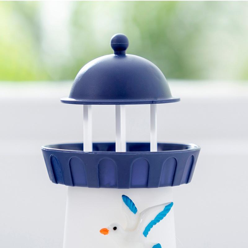 Oceánský maják Kreativní ozdoby Noční světlo Řemesla Středomořský styl Svítící stolní ozdoby