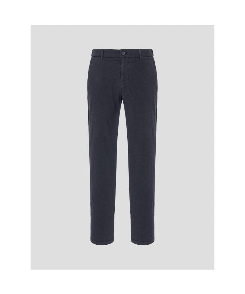 Binpolmen Summer Garment-Dyed Standard Fit Pants Navy