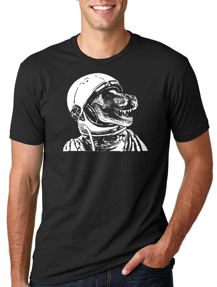T Rex Space Dinosaur T-rex Tee T-shirt Astronaut Dinosaur Tee T-shirt M