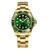 მამაკაცის მწვანე Submariner Date უჟანგავი ფოლადის საათი – მაღალი კლასის მინიმალისტური, წყალგაუმტარი, მბრუნავი ბეზელი, სტუდენტური სპორტული დიზაინი