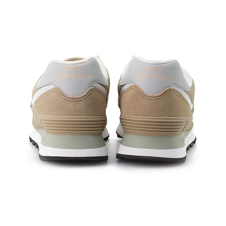 New Balance Nb 574 Retro Low Top Casual Running Shoes Women Sneaker Yellow Brown WL574BTB