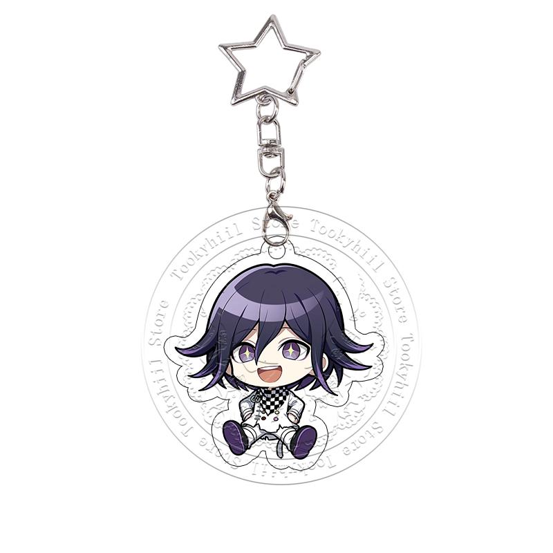 Danganronpa Acryl Schlüsselanhänger Toko Tsumiki Monokuma Exquisiter Schüler Anime Cartoon Taschenanhänger Chibi Dekor Zubehör Anhänger