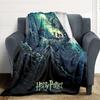 1pc Harry Potter Flannel Throw Blanket - HD Printed Lightweight Soft Warm All-Season Blanket for Sofa, Bed, Travel, Camping 102