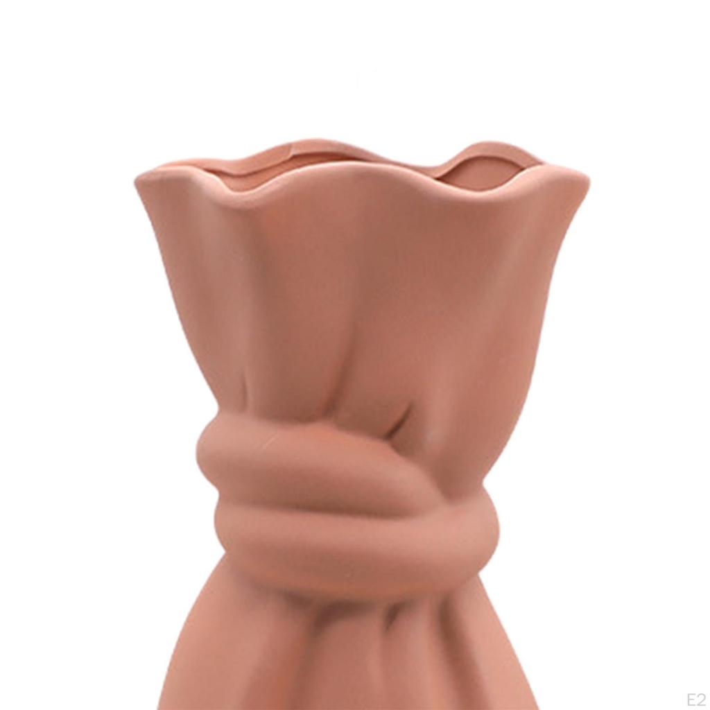 Creative Ceramic Flower Vase Bud Pot Arrangement for Cafe Home Dinner Table Ornament