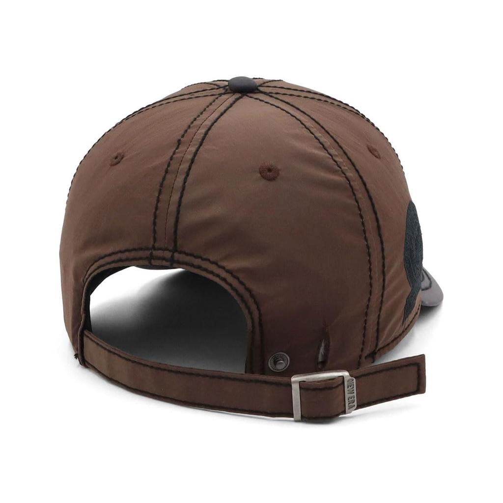 [New Era] Kšiltovka New Era 9THIRTY 14707663 NER36C0925 MLB Detroit Tigers DET HnědáGrafitová Hnědá ML Vintage Nylon Exkluzivně na ONSPOTZ Pánská Dámská Kšiltovka 930