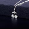 Cherry Necklace, Female Ins, Cool Style Necklace, Light Luxury, Niche, High-end, Versatile Collarbone Chain
