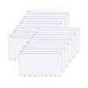 Marble Pattern A6 PU Leather Cash Budget Binder & Savings Notebook