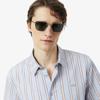 [lacoste] Men's Summer Stripe Short-Sleeve Shirt CH2344-56GZWV