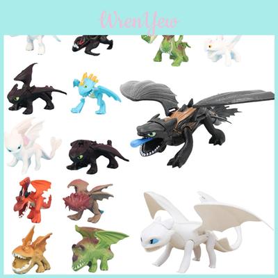 Kolekcja Figurek Dreamworks Jak wytresować smoka Mini Bezszczękowy Zestaw Dla Dzieci i Trenerów Smoków w Wieku 4+