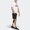 Adidas City E Tee With Letter Logo Print Men Tops White HR2997