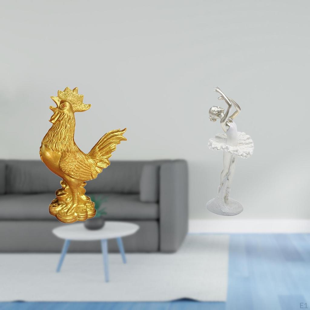 Feng Shui And Dancing Ballerina Figurine Sculpture for Home Office Bedroom Hotel Housewarming