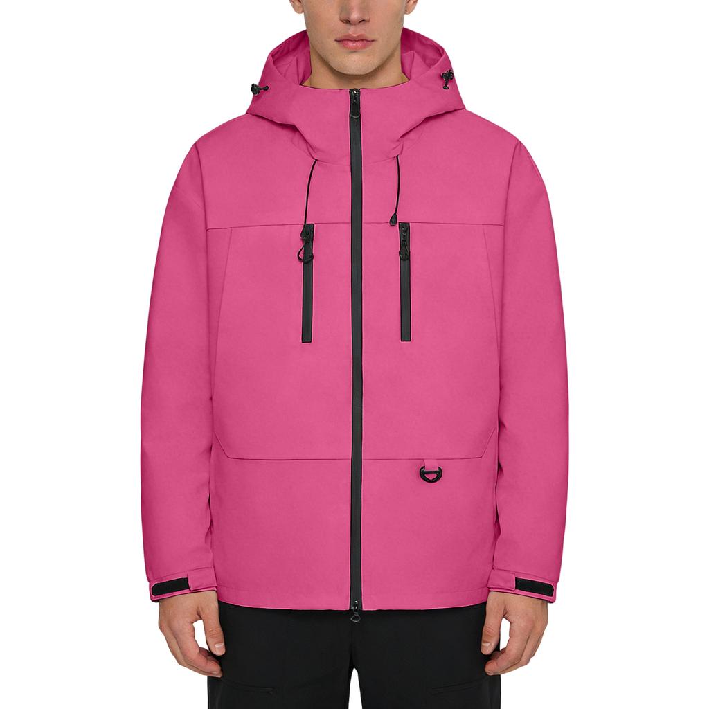 Unisex Loose-fitting Hooded Windbreaker