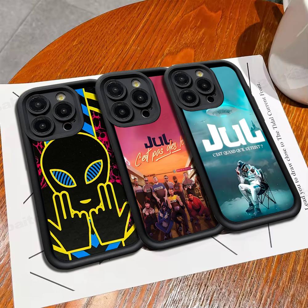 Rapper J-JuL C'est Pas Des Lol Phone Case For IPhone 17 16 15 13 11 12 14 Pro Max Plus Silicone Cover Shell