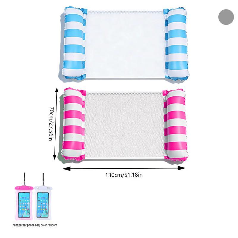 Foldable Two-Tube Inflatable Water Float Set