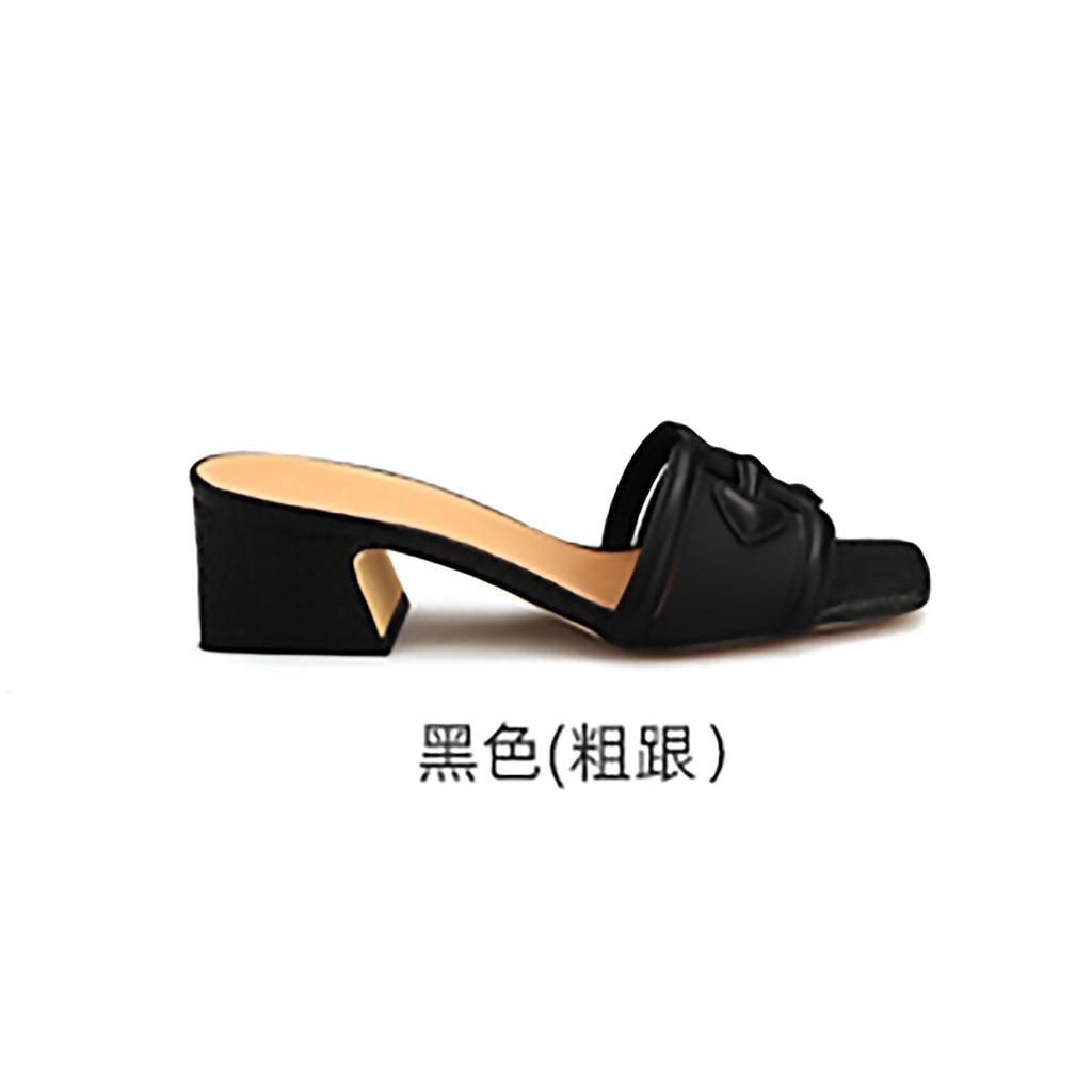 Grape mother studiolee summer new fashion straw woven flat bottom square head vacation word with outside slippers women