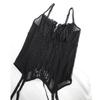 CINOON Women Sexy Corset Lingerie Bustier Strappy Bodysuit Lace Push Up Bra Shaper Gather Slimming Breathable Fabric Underwear