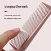 Compact Dual-Use Folding Hair Comb for Women - Ideal for Home, Dorm, and Travel