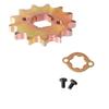 Replacement Chain Drive Sprocket 530-25mm 13T 14T 15T 16T Metal Front Mount Sprocket Part for Repair Shop Maintenance