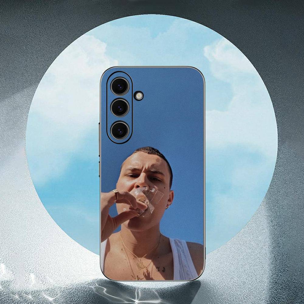 Aron Piper For Samsung Galaxy S23 S24 S25 Ultra S22 Plus S21 Black Soft Case Waterproof Soft Case
