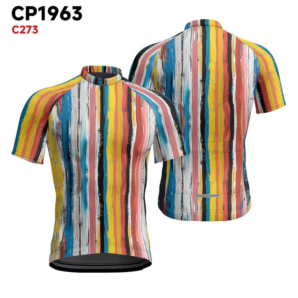 

Мужская быстросохнущая дышащая веломайка для шоссейного велосипеда (Короткий рукав, Лето) 3XL