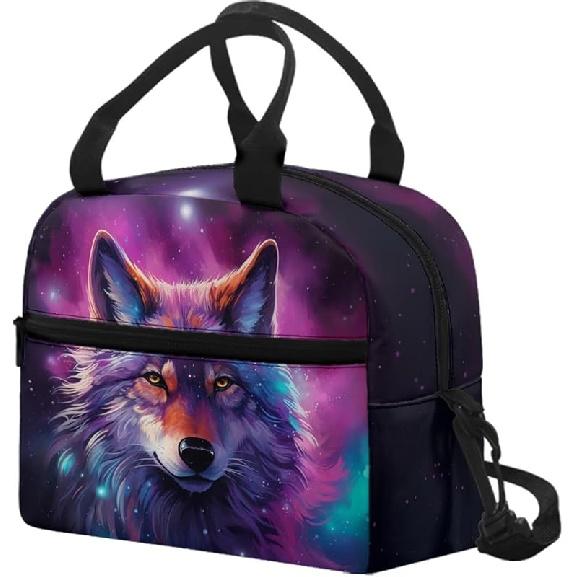 Kawaii Erdbeer-Katze Lunchtasche für Mädchen Kinder 8-10 10-12 Isoliert Lunchbox Tragbar Kühlbox Lunchbag Tragetasche Handtasche Mahlzeitenvorbereitung Organizer Arbeit Schule
