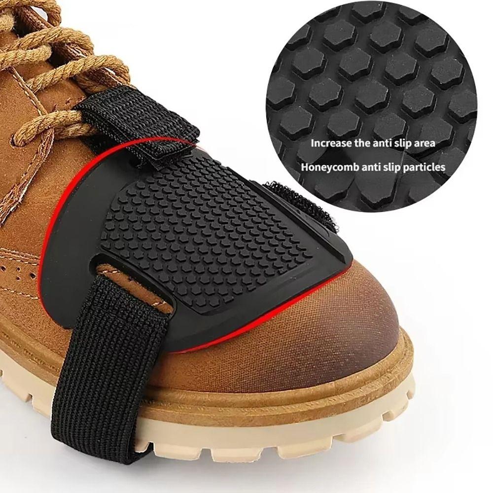 1Pcs Waterproof Motorcycle Shift Pad Anti-slip Shoes Protective Cover Gear Shifter Protector Men