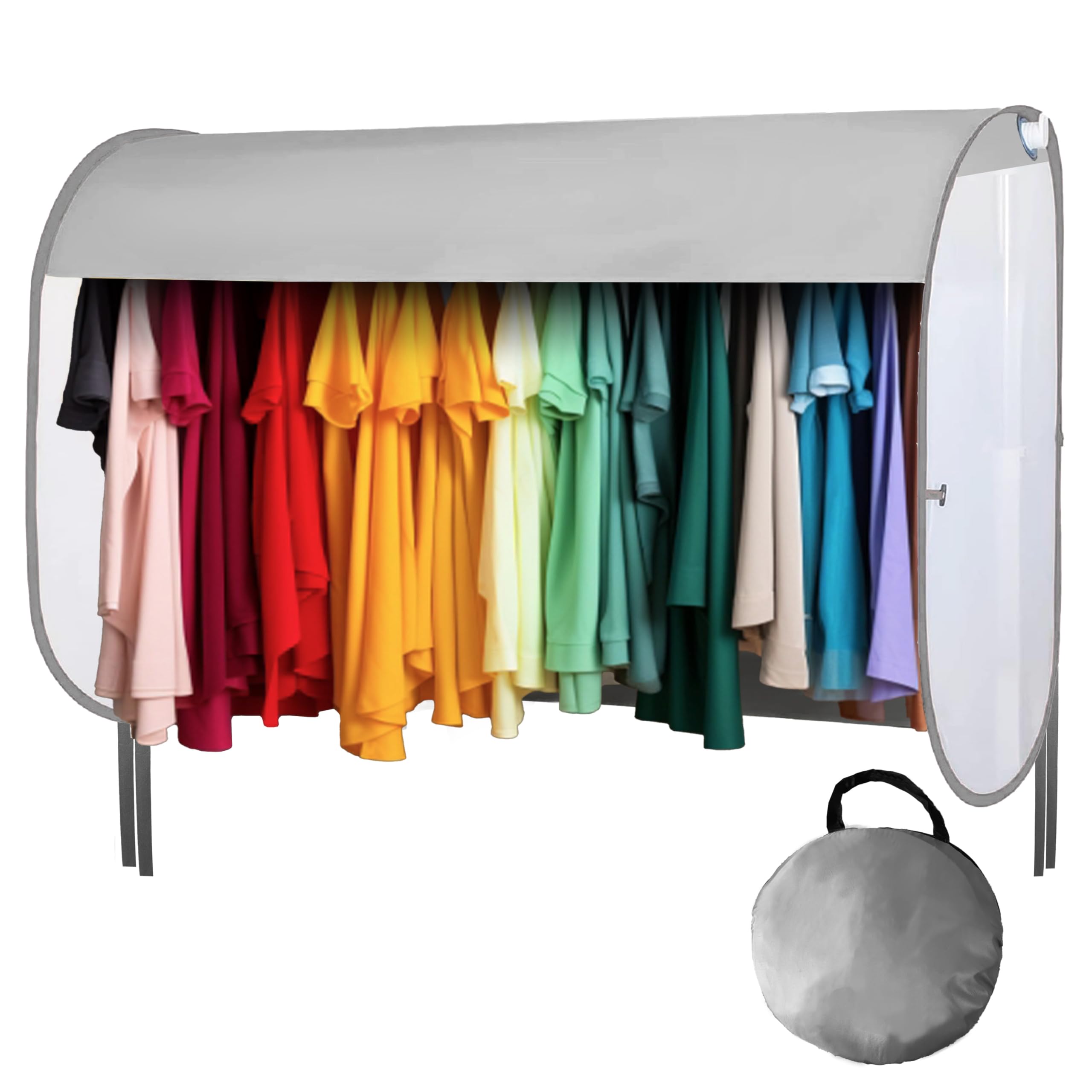 

Толстый и Прочный 420D Дождевик для Белья Дождь Дождь Сушка Одежды Компактный Прачечная Прачечная Солнце Дождь Тень Пыль Птица УФ Пыльца Сетка Подходит для Любой Погоды серый