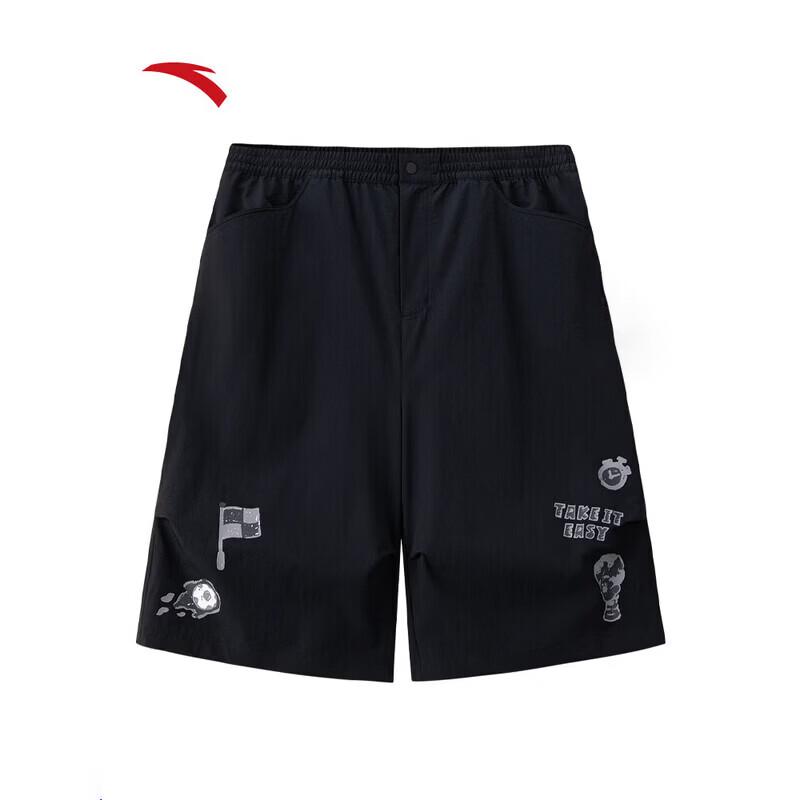 ANTA Men s Summer Loose Breathable Sports Shorts 175/L