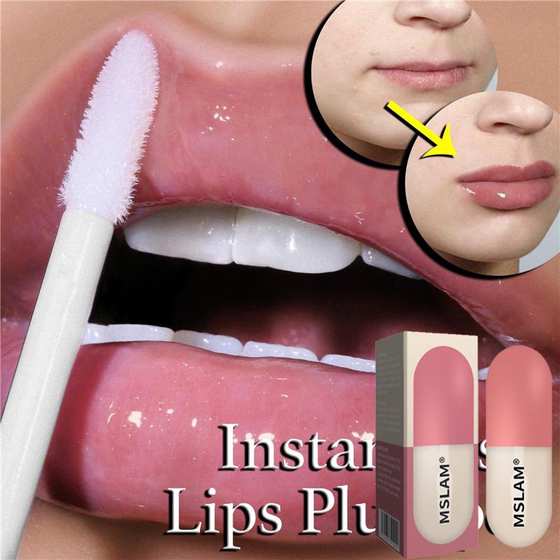 Мгновенный объем губ, пухлость, блеск для губ, увлажнение ...