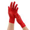 1 Pair  Sale Fishnet Mesh Glove  Women Lady Girl Glove Protection Lace Elegant Lady Style Gloves Black And White