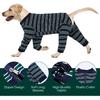Kuoser Dog Surgery Suit Female Spay, Soft Dog Pajamas, Long Sleeve Puppy Recovery Suit, Pet Clothes Onesie for Surgery, Doggie Neuter Spay Bodysuit