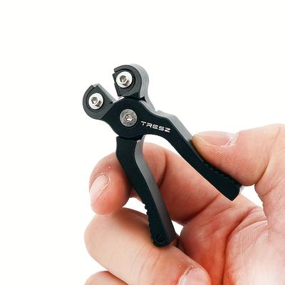Mini Aluminiumlegierung Angelschnurschneider - Kompakte, langlebige Schere für geflochtene Köder & Outdoor-Einsatz