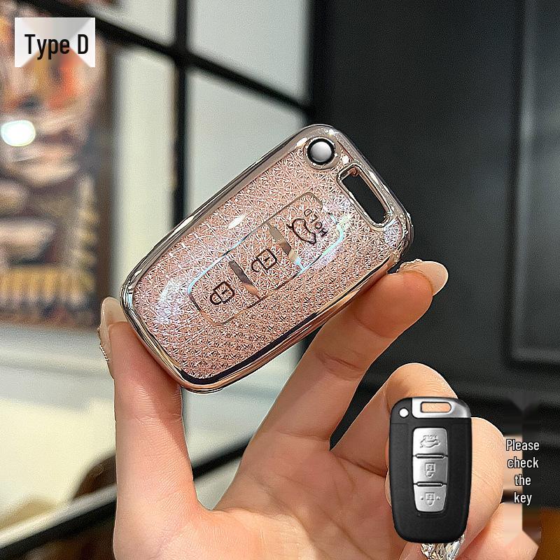 Beijing Hyundai Car Key Case for Reina, Sonata, Elantra, ix35, Langdong, Tucson, Yixing