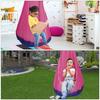 Kids Pod Swing Seat without Cushions Folding Hanging Hammock Hanging Swing Seat Child Hammock for Indoor Outdoor Suspension Seat