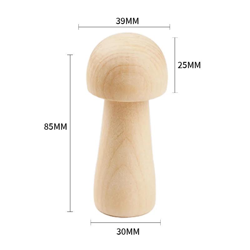 

Миниатюрные деревянные грибы, масштабные модели, украшения, мини-деревянные грибы, имитационные модели, сделай сам, декор для рабочего стола, домашние поделки