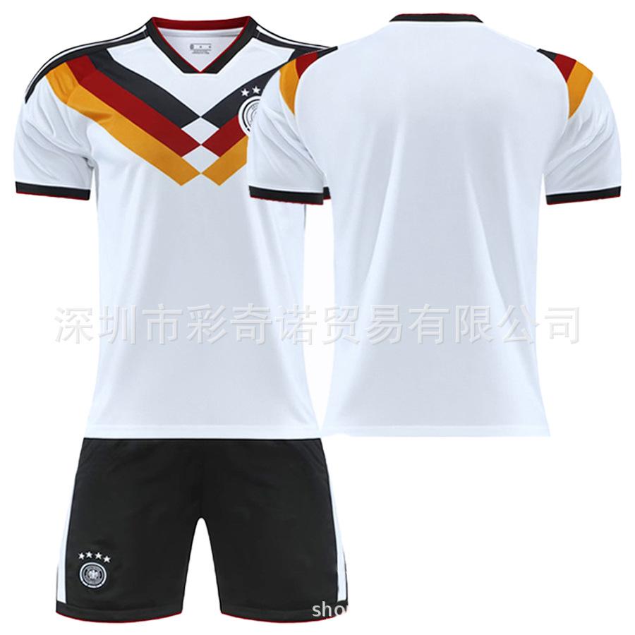 25-26 Germany home national team No. 17 Würtz 8 Cross jersey No. 13 Muller World Cup football jersey 16