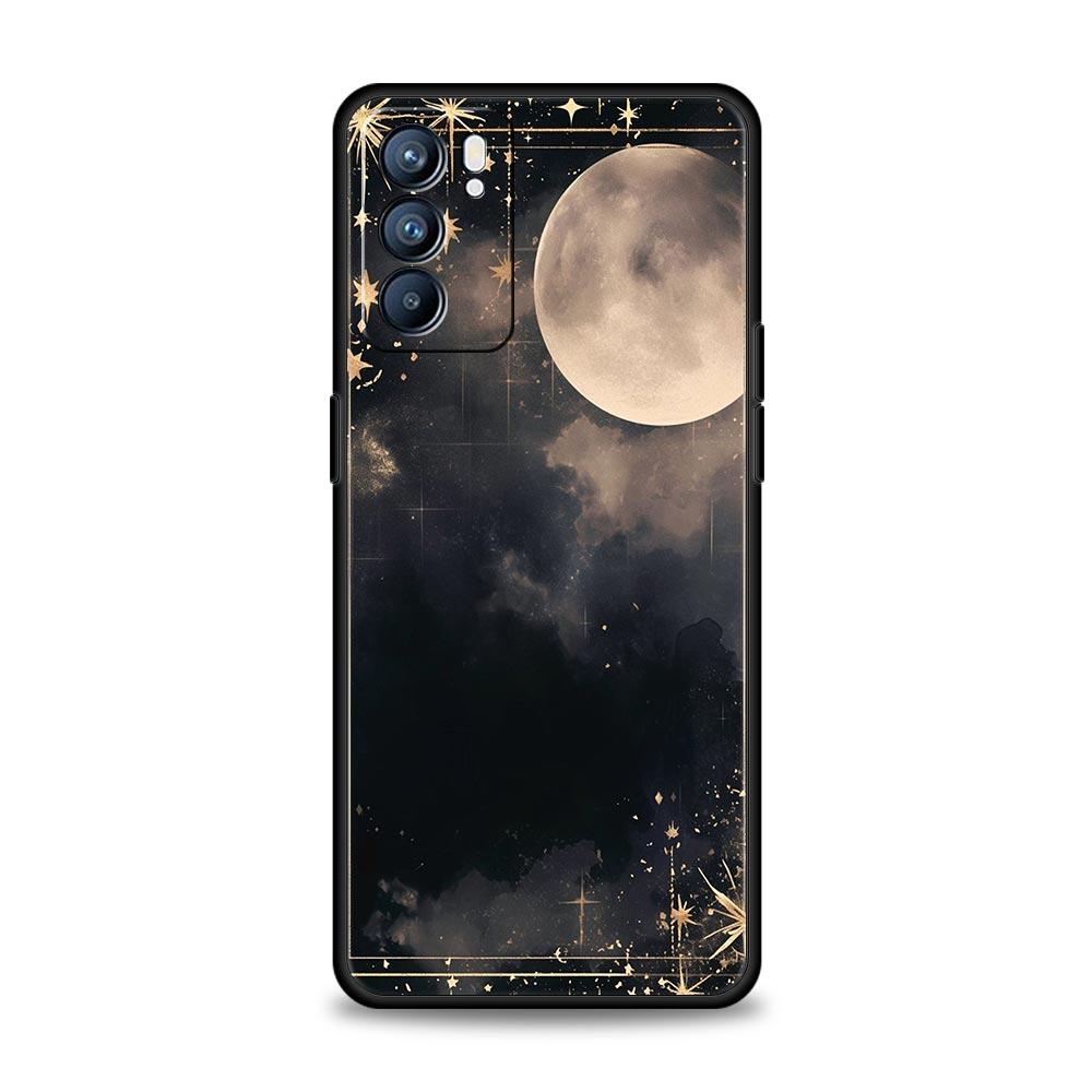 Fashion Starry Sky Stars Phone Case For Oppo Reno 13 12 11 10 7 F Find X5 X6 A98 A80 A79 A78 A57 A54 A31 A17 Pro Soft TPU Cover