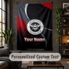 Wall Tapestry Brentford Football Print Custom Name Text Wall Hanging Home Decor