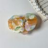Side Clip Acetic Acid Hairpin Floral Korean Style Flower Duckbill Clip Butterfly Orchid Hair Accessories Fresh Barrettes