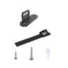 1 Set Anti-Tip Furniture Anchoring Kit with Adjustable Straps Screws Baby Proofing Baby Pet Safety Furniture Securing Wall Anchoring Device Tools