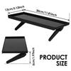 Adjustable TV Screen Top Shelf Monitor Storage Rack High Temperature Resistance Media Box TV Top Storage Bracket Home Organizer