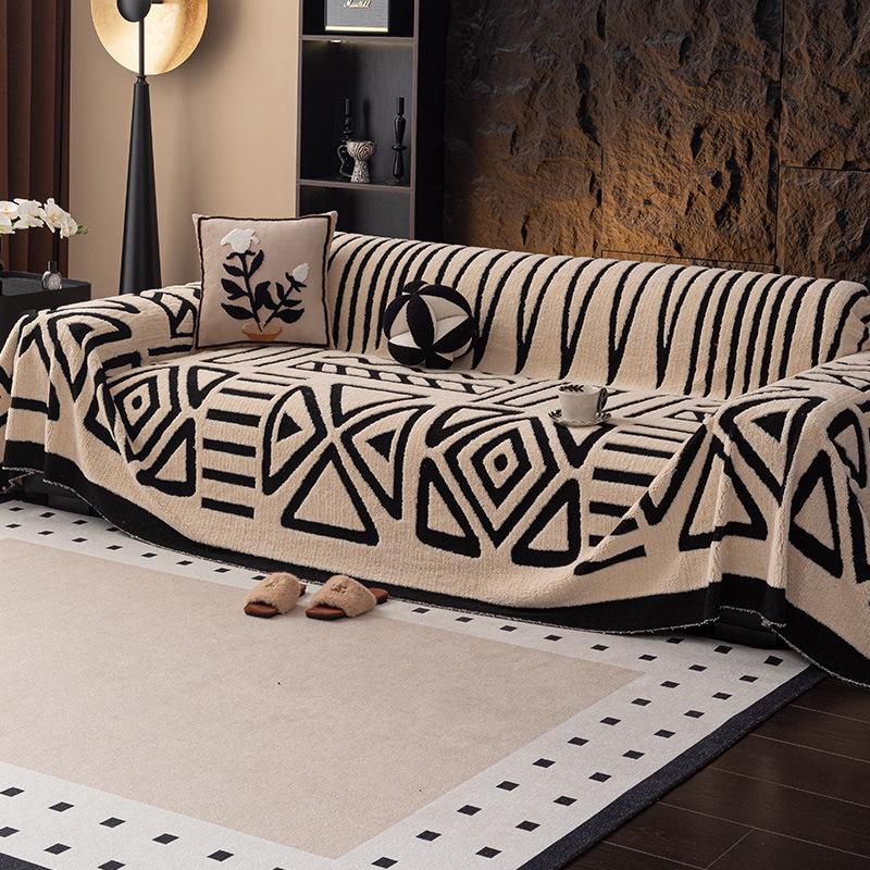 Chenille Universal Sofa Slipcover - Dustproof & All-Season Protection