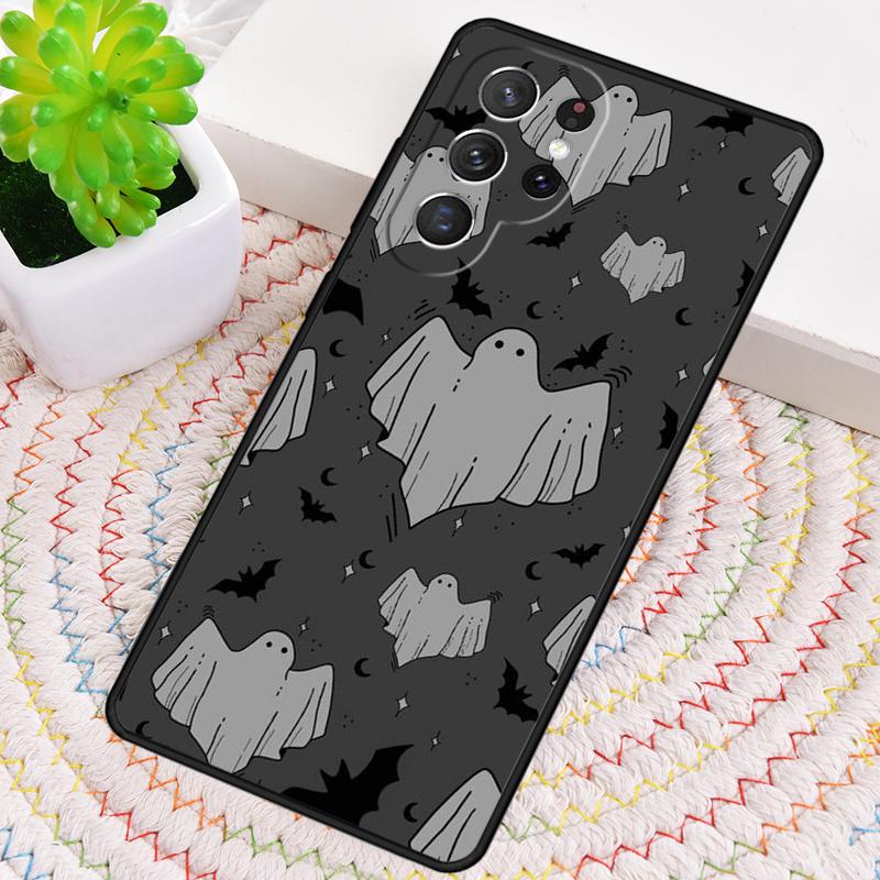 Cute Ghost Phone Case for Samsung Galaxy Note 10 Pro S26 Ultra S23 S24 FE S25 S21 S22 PLUS Shockproof Cove