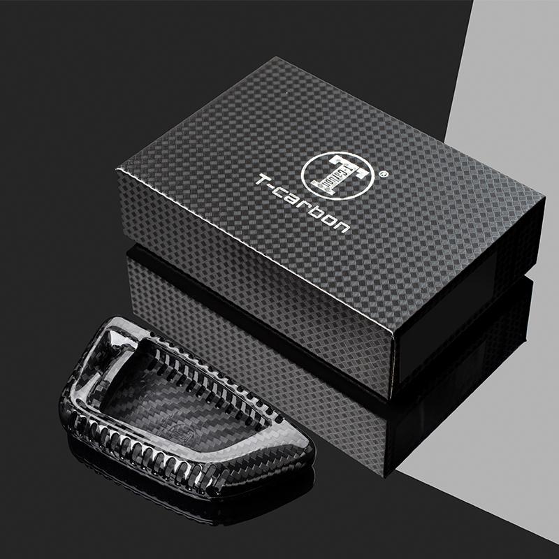 Key Fob Cover for BMW 2 Series 4 Series I4 M2 X4M 2024 Smart Key  Carbon Fiber Key Fob Case Shell Protector for BMW Smart Key