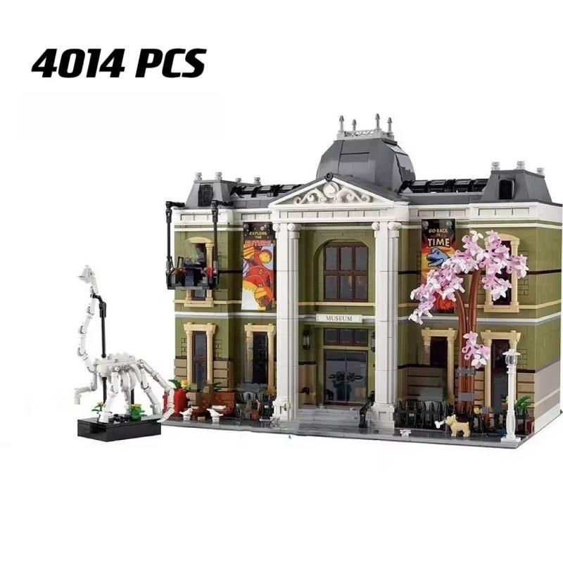 

MOC 10326 Natural History Museum Building Blocks Model Bricks Street View 4014PCS Assembly Toy Kid Adult Christmas Birthday Gift NO Original BOX