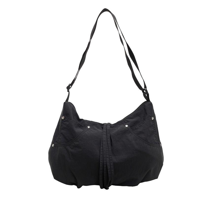 Simple and Stylish Large-capacity Casual Shoulder Armpit Bag 2025 Summer New Korean Version Popular Tote Bag Commuter Bag