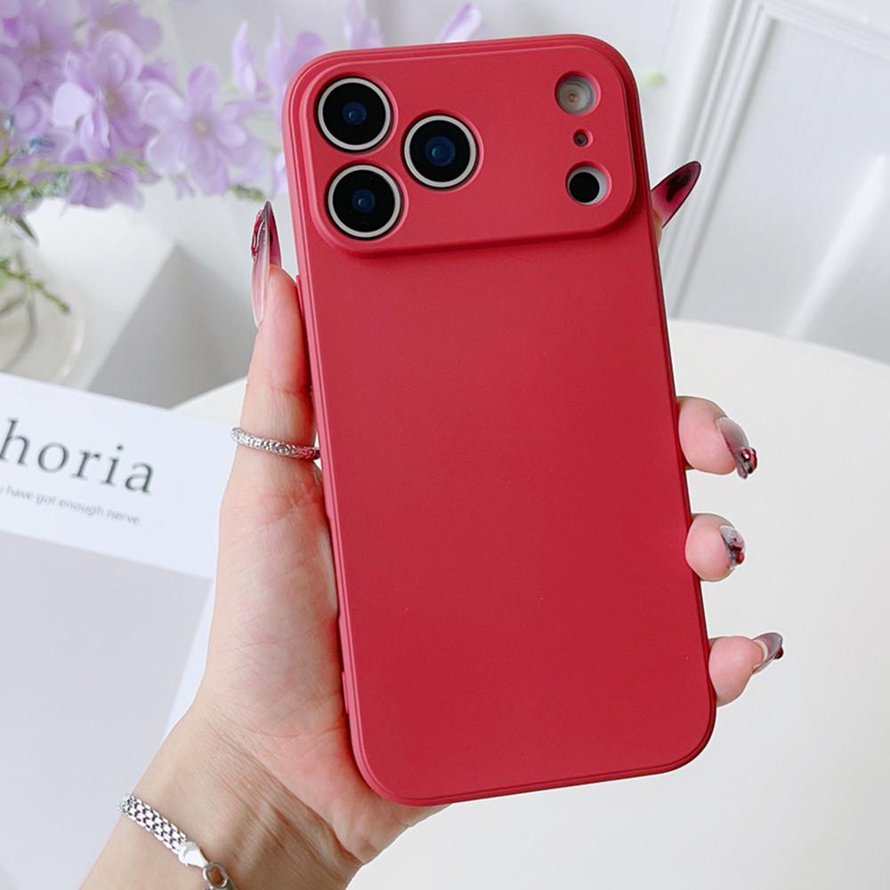 Original Liquid Silicone Phone Case for iPhone 17 Pro Max Soft Shockproof Skin Touch Feeling Matte Cover for iPhone 17 Air Funda