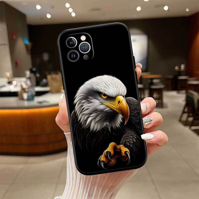 Hawk Eagle Phone Case for Samsung S20 S21 S21S S22 S23 S24 FE Ultra Plus Lite F06 F16 M06 M16 M56 A07 A17 A36 A37 A55 A57