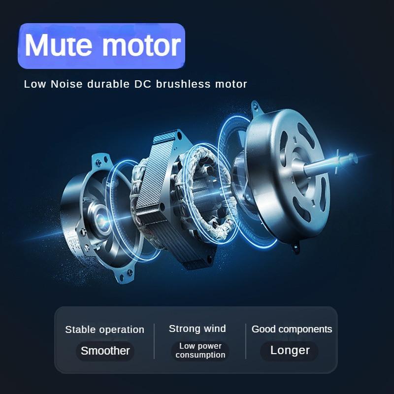 40W 15*15*60cm Silent Bladeless Fan Desktop Negative Ion Electric Fan Household Floor To Ceiling Air Conditioning Fan